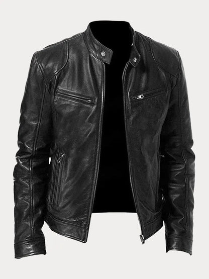 Chaqueta de Hombre Casual Ligera con Cierre de Cremallera