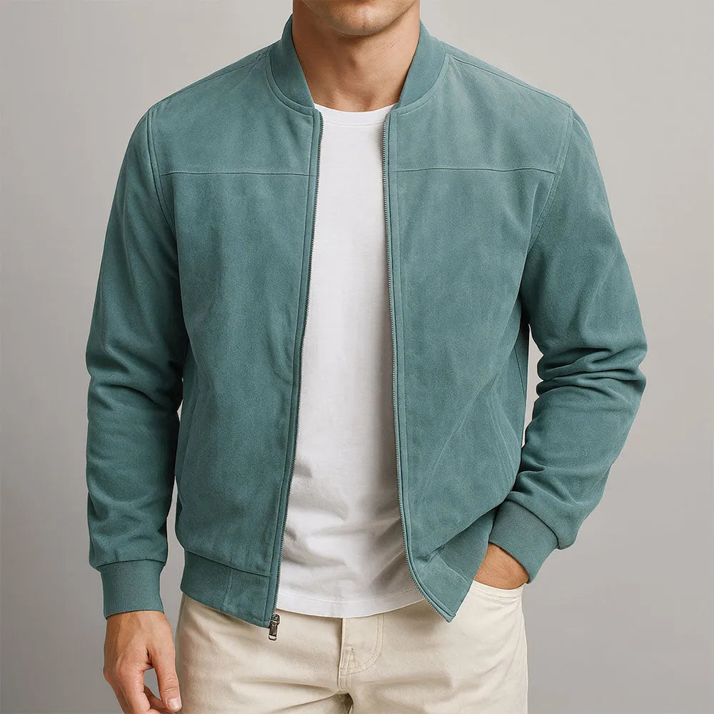 Chaqueta de Hombre Casual Urbana con Cremallera