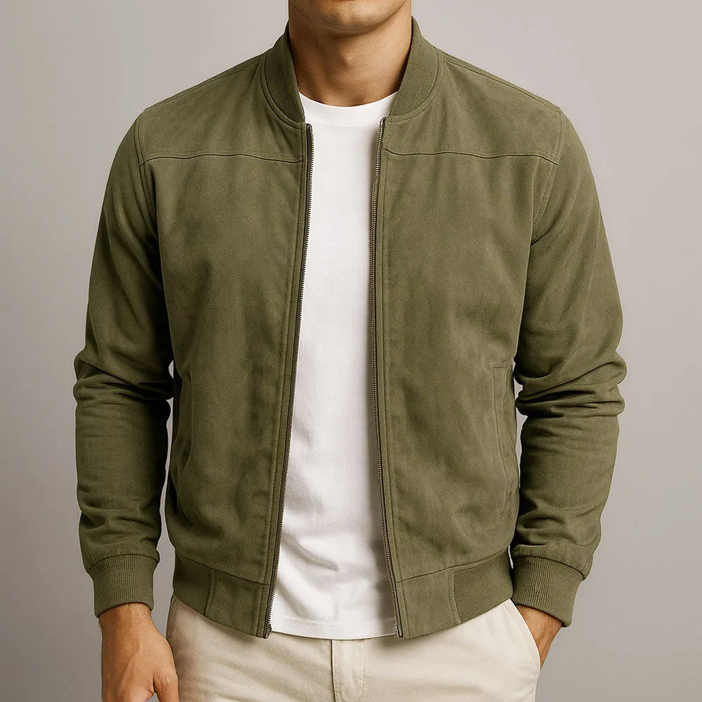 Chaqueta de Hombre Casual Urbana con Cremallera