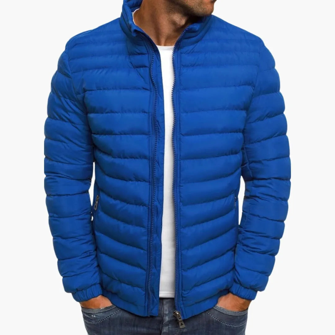 Chaqueta de Hombre Deportiva Ligera con Cierre de Cremallera