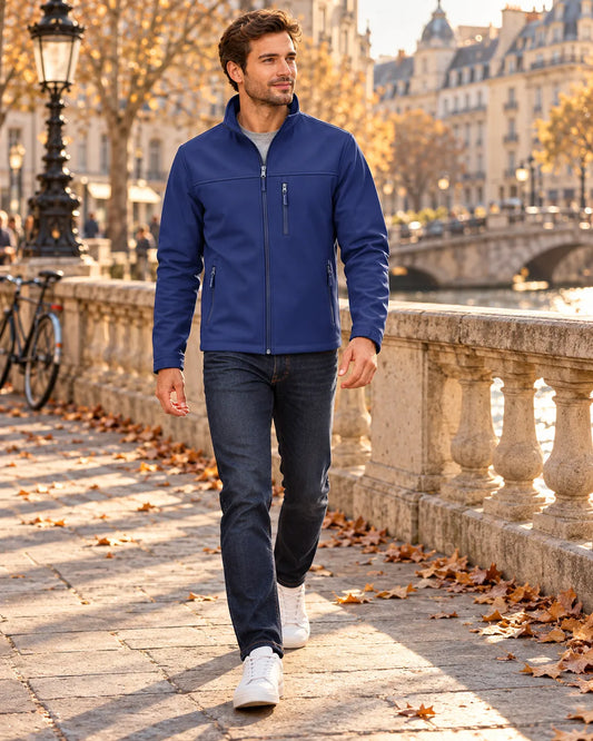 Chaqueta de Hombre Deportiva Ligera con Cremallera