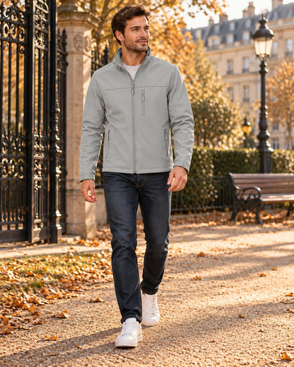 Chaqueta de Hombre Deportiva Ligera con Cremallera