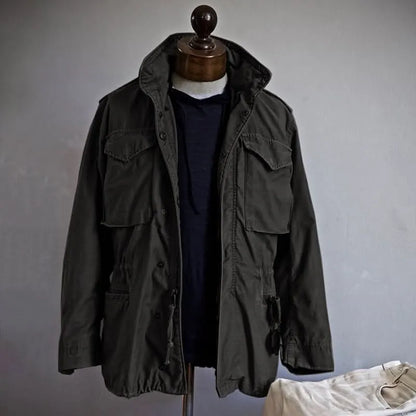 Chaqueta de Hombre Funcional Casual con Capucha