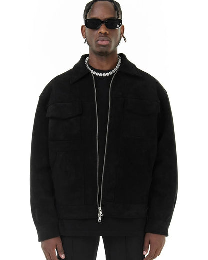 Chaqueta de Hombre Moderna Elegante con Bolsillos