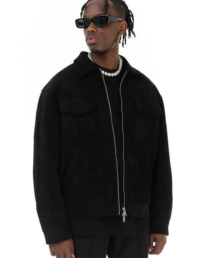 Chaqueta de Hombre Moderna Elegante con Bolsillos