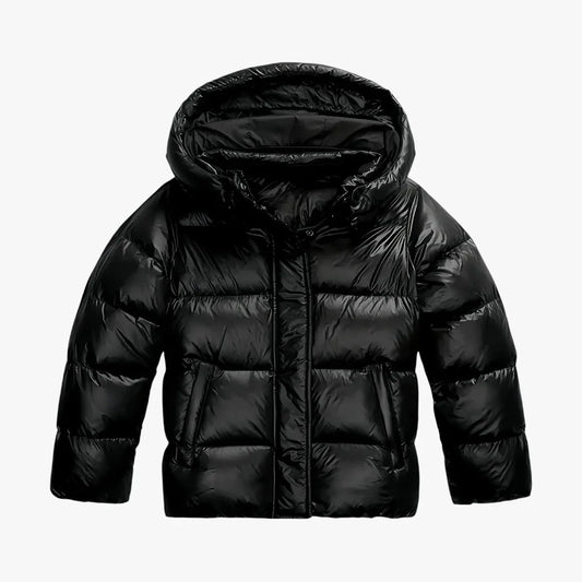Chaqueta de Invierno de Hombre Acolchada Casual con Capucha