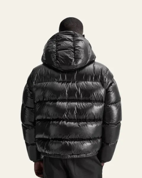 Chaqueta de Invierno de Hombre Acolchada Moderna con Capucha