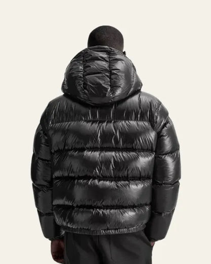 Chaqueta de Invierno de Hombre Acolchada Moderna con Capucha