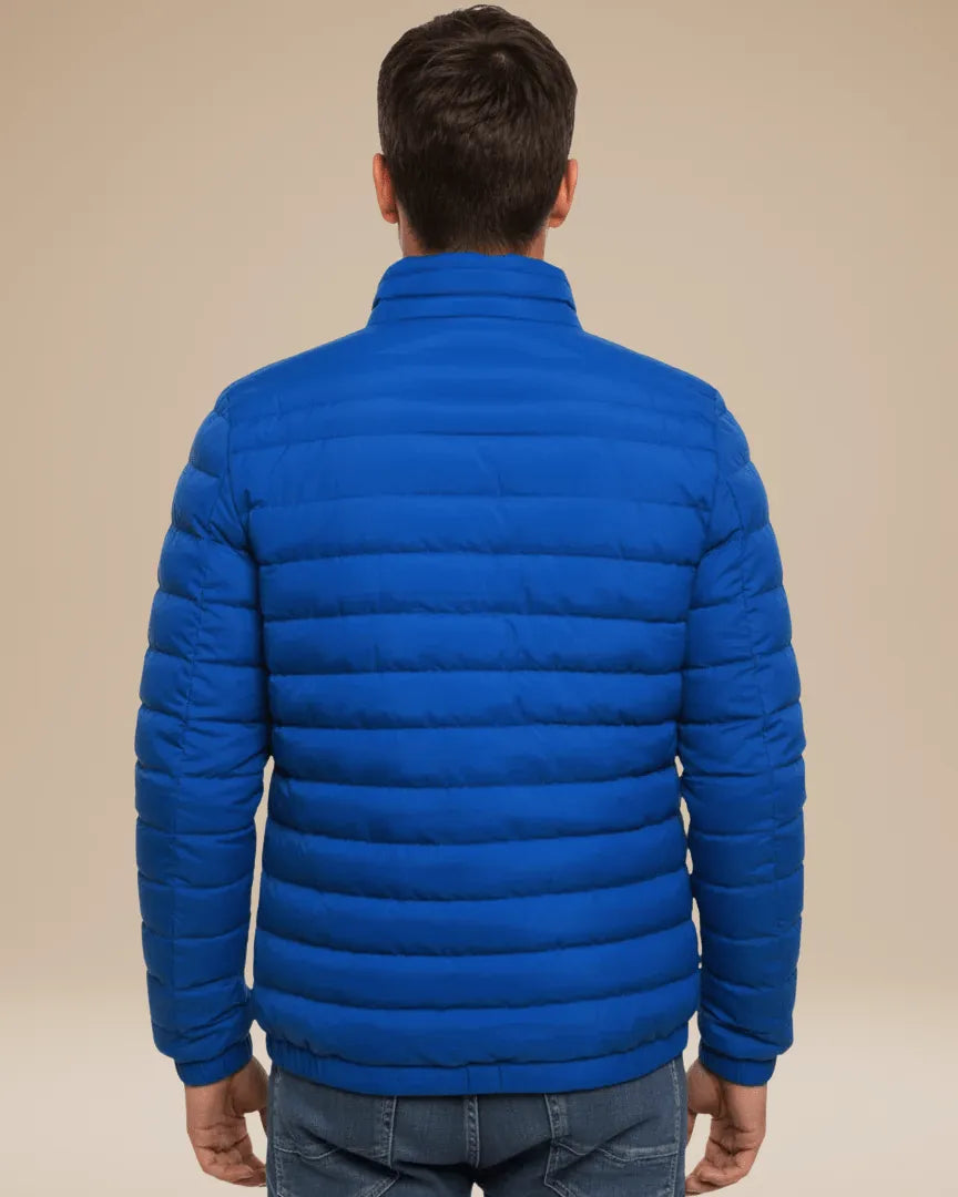 Chaqueta de Invierno de Hombre Ligera Acolchada con Cremallera