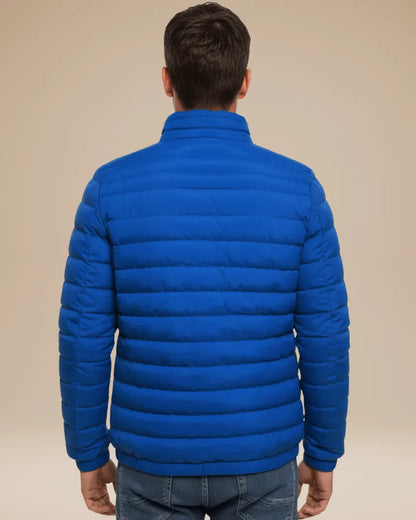 Chaqueta de Invierno de Hombre Ligera Acolchada con Cremallera
