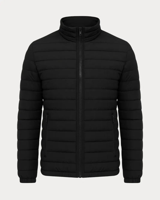 Chaqueta de Invierno de Hombre Ligera Acolchada con Cremallera