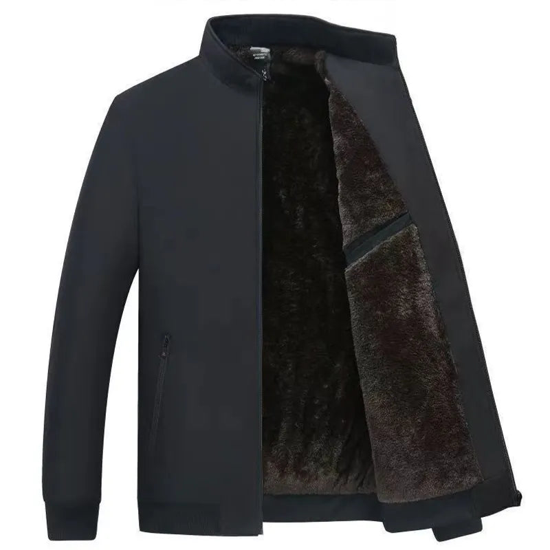 Chaqueta de Invierno de Hombre Ligera Elegante con Cremallera