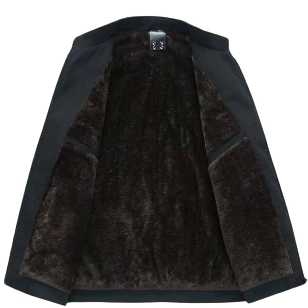 Chaqueta de Invierno de Hombre Ligera Elegante con Cremallera