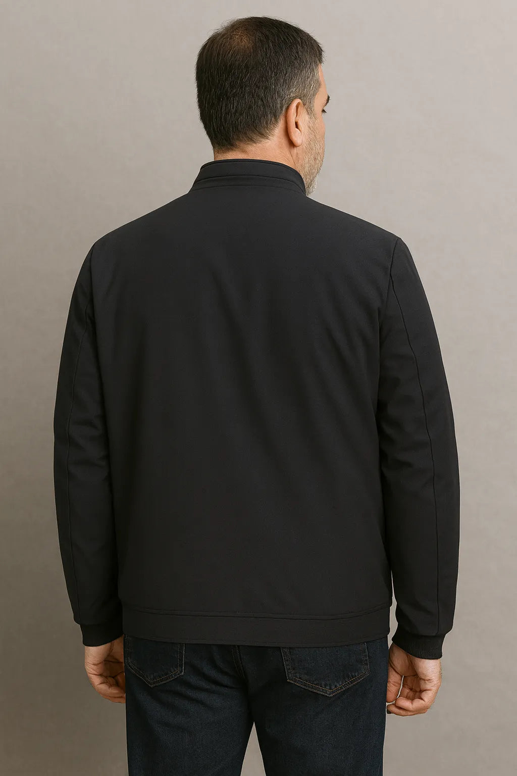Chaqueta de Invierno de Hombre Ligera Elegante con Cremallera