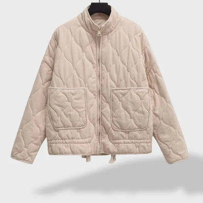 Chaqueta de Invierno para Mujer Acolchada Oversize con Cremallera