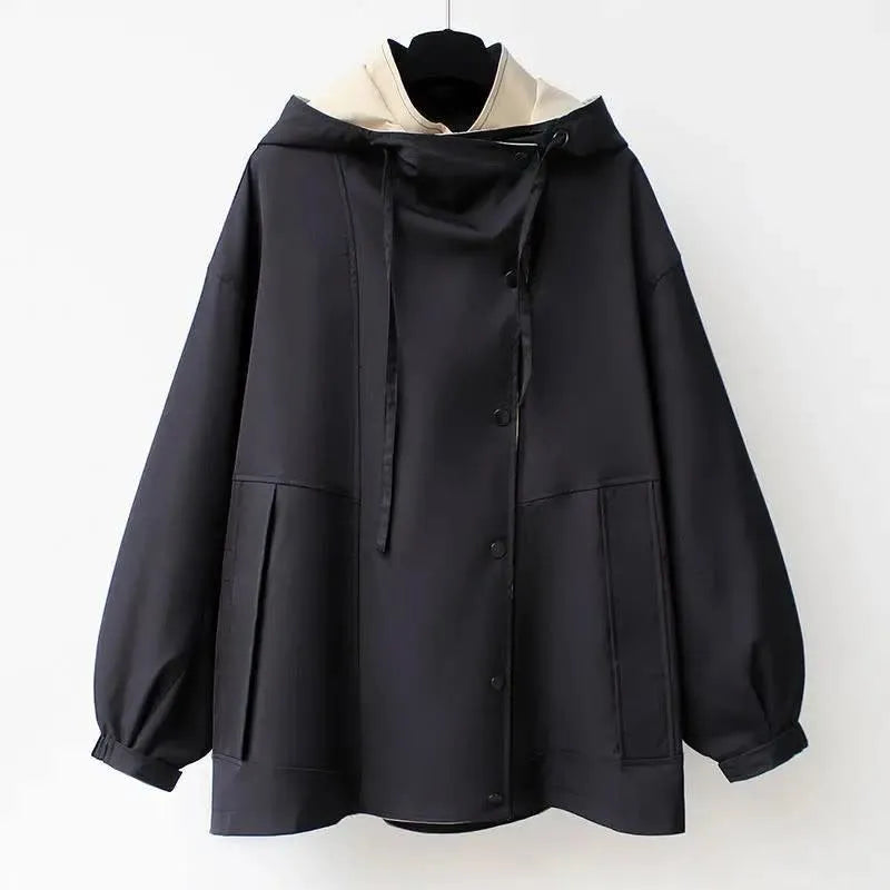 Chaqueta de Mujer Elegante Moderna con Diseño Reversible