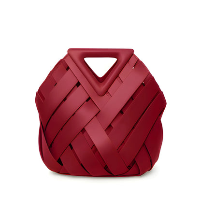 Bolso de Mano de Mujer Fiesta Casual con Trenzado