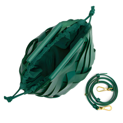 Bolso de Mano de Mujer Fiesta Casual con Trenzado