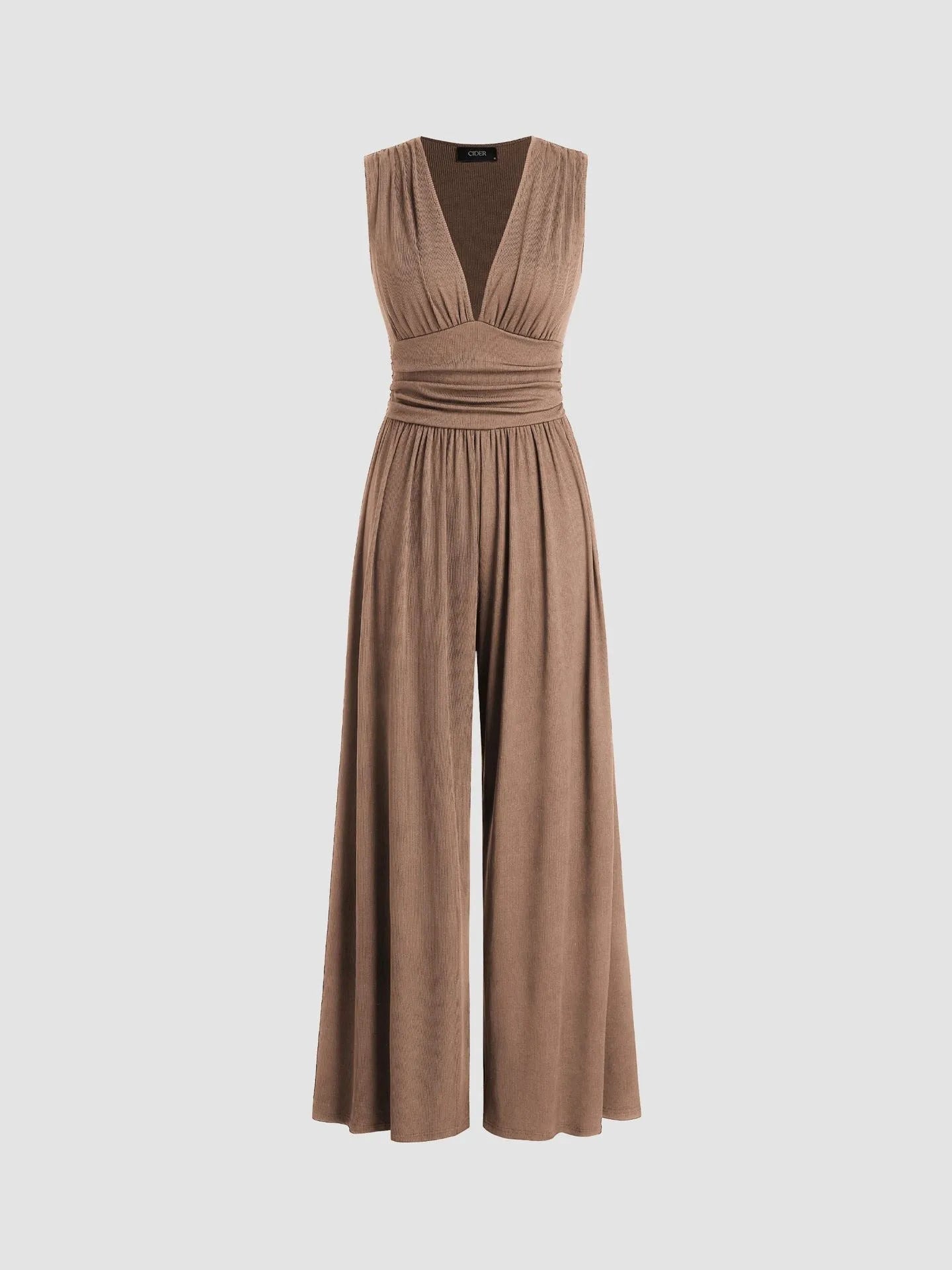 Mono de Mujer de Invitada de Boda Elegante con Escote en V