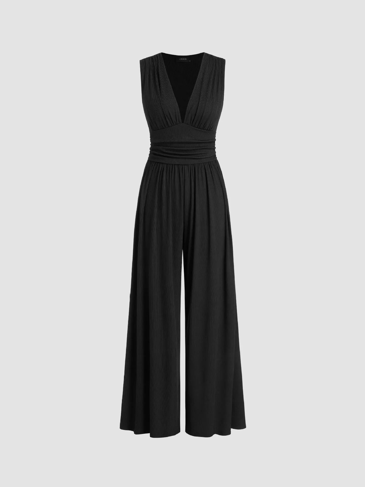 Mono de Mujer de Invitada de Boda Elegante con Escote en V