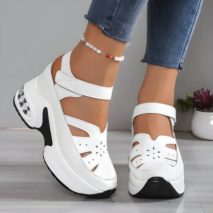 Sandalias de mujer elegantes casuales con soporte de arco