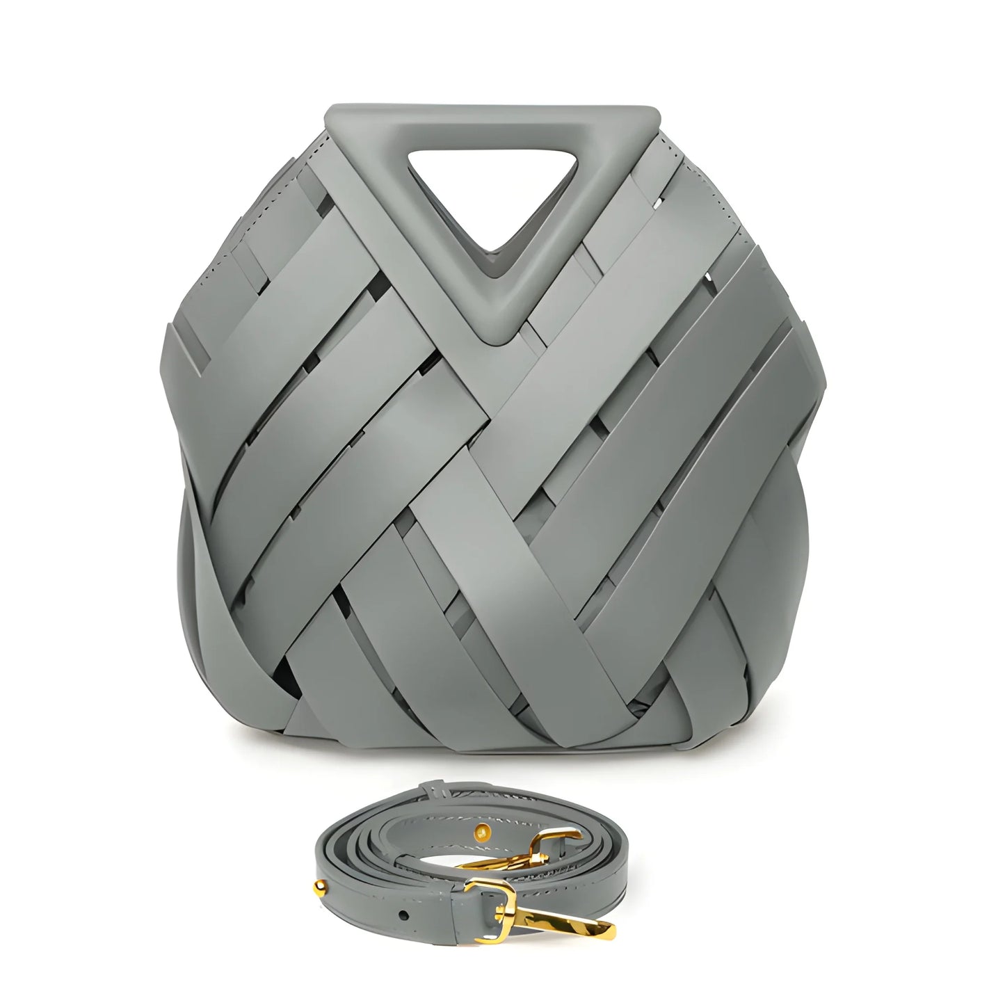 Bolso de Mano de Mujer Fiesta Casual con Trenzado