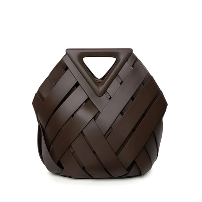 Bolso de Mano de Mujer Fiesta Casual con Trenzado
