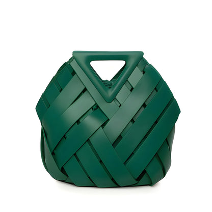 Bolso de Mano de Mujer Fiesta Casual con Trenzado