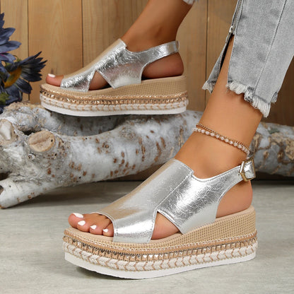 Sandalias de Mujer Casual Cómodas con Plataforma