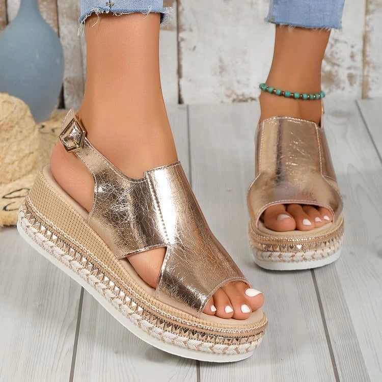 Sandalias de Mujer Casual Cómodas con Plataforma