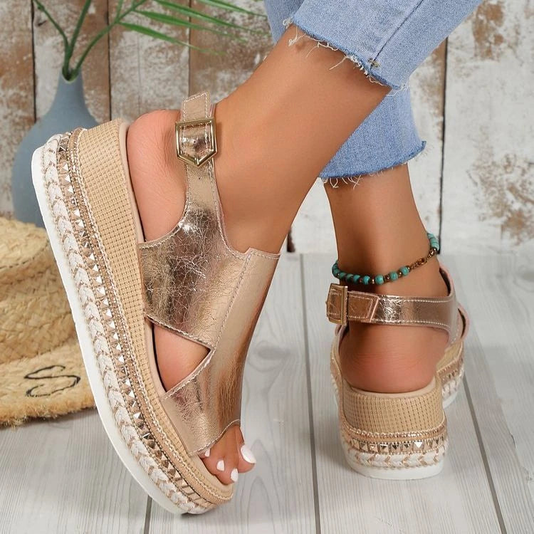 Sandalias de Mujer Casual Cómodas con Plataforma