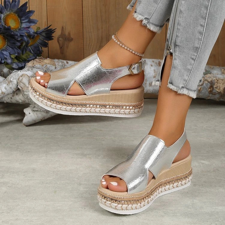 Sandalias de Mujer Casual Cómodas con Plataforma