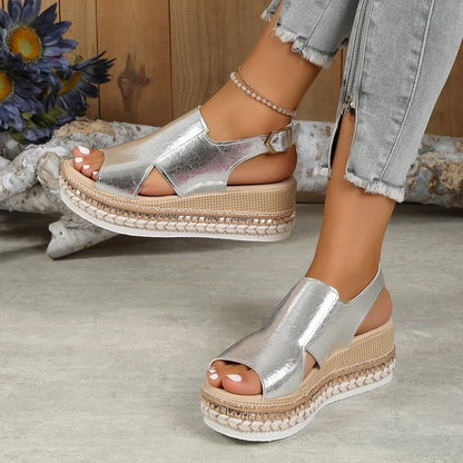 Sandalias de Mujer Casual Cómodas con Plataforma