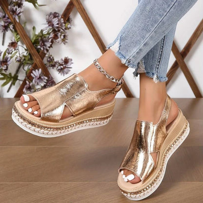 Sandalias de Mujer Casual Cómodas con Plataforma