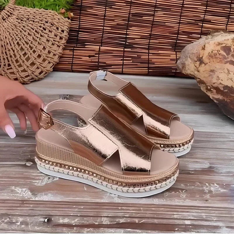 Sandalias de Mujer Casual Cómodas con Plataforma