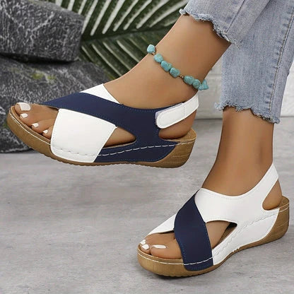 Sandalias de Mujer Casual con Tiras y Plataforma