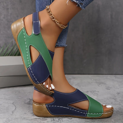 Sandalias de Mujer Casual con Tiras y Plataforma