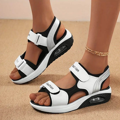 Sandalias de Mujer Casuales con Plataforma y Tiras