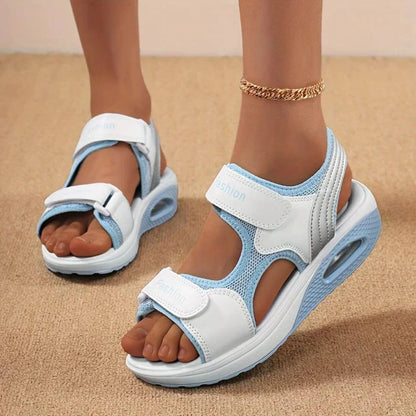 Sandalias de Mujer Casuales con Plataforma y Tiras