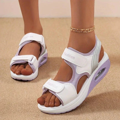 Sandalias de Mujer Casuales con Plataforma y Tiras