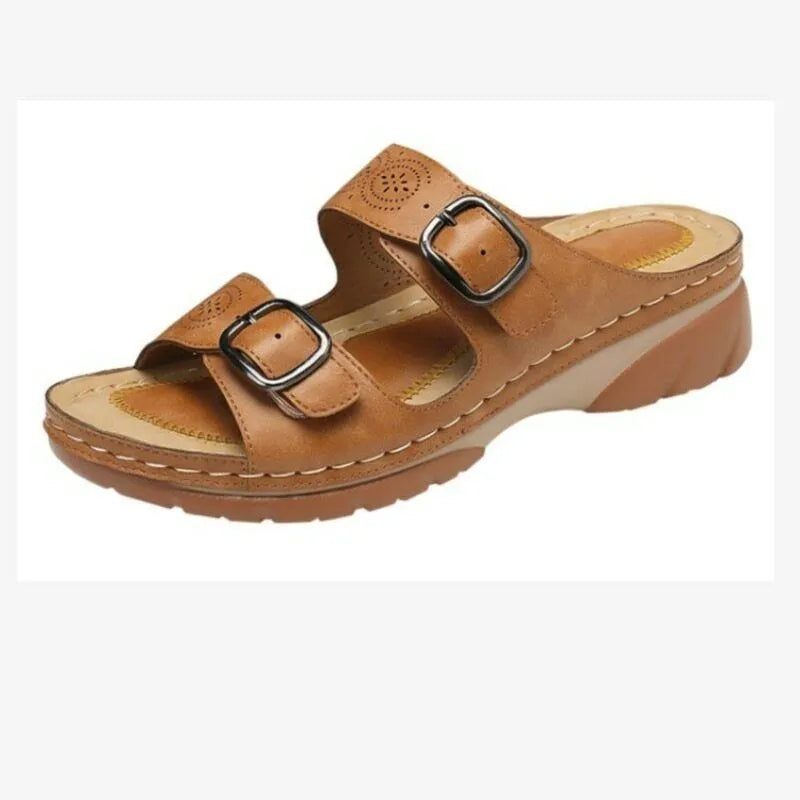 Sandalias de Mujer Cómodo Casual con Hebilla