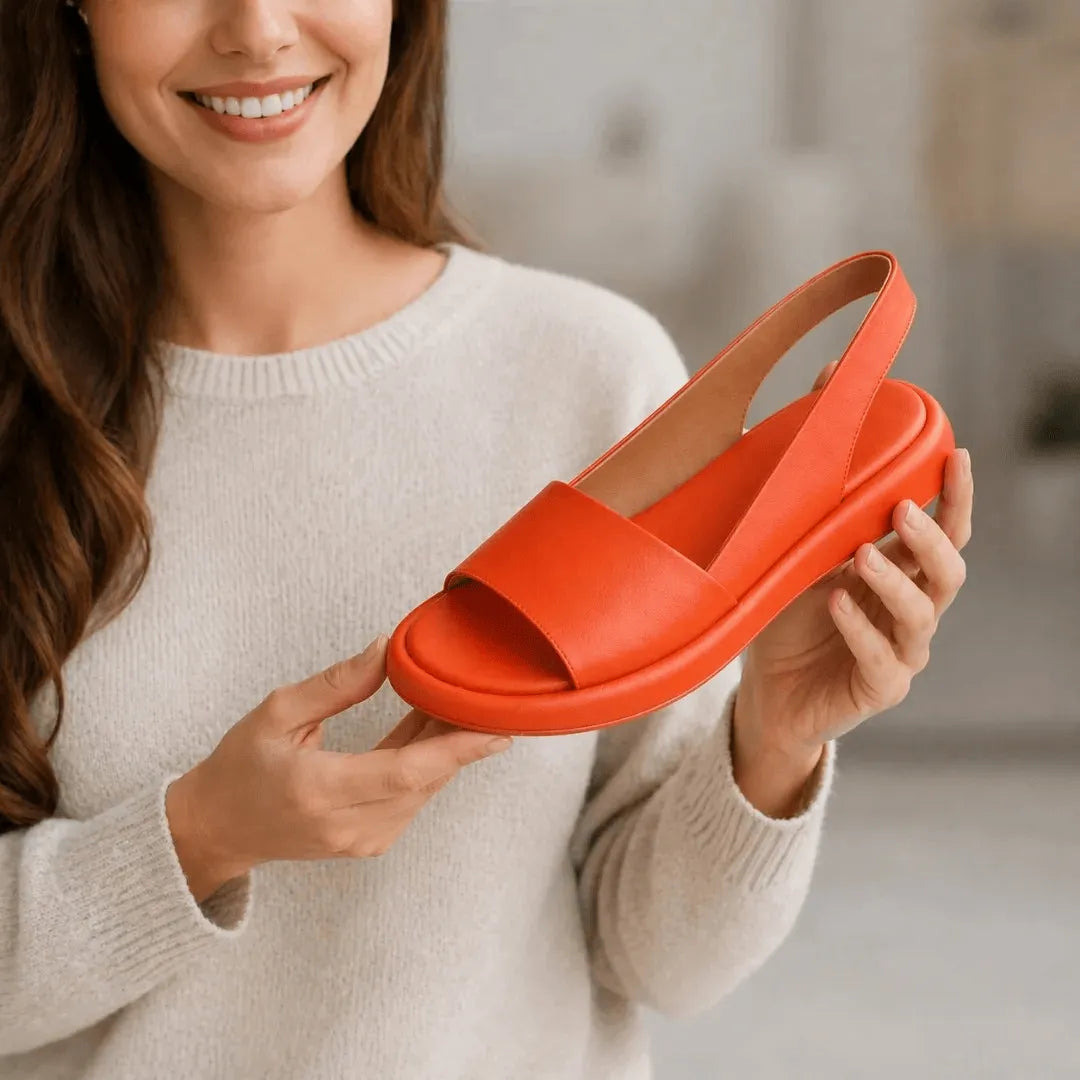 Sandalias de Mujer Minimalista Cómodo con Suela Antideslizante