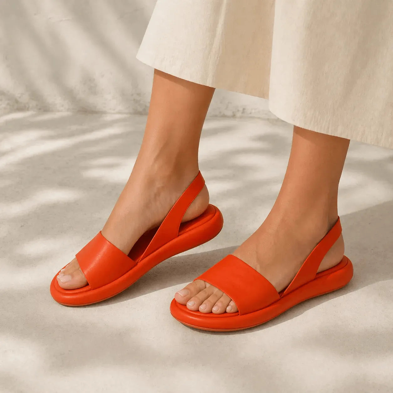 Sandalias de Mujer Minimalista Cómodo con Suela Antideslizante