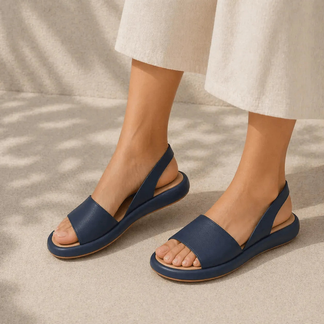 Sandalias de Mujer Minimalista Cómodo con Suela Antideslizante