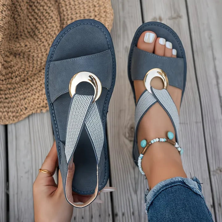 Sandalias de Mujer Minimalista Cómodo con Tiras