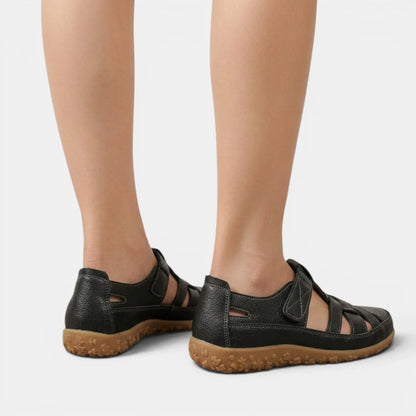 Sandalias de Mujer Respetuosas Casuales con Velcro
