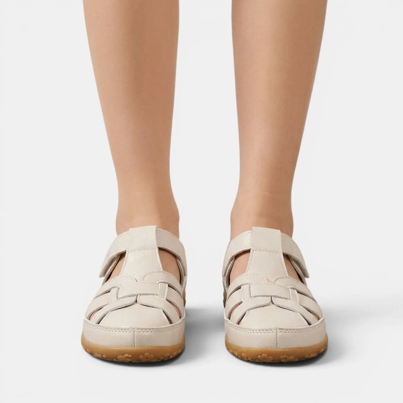 Sandalias de Mujer Respetuosas Casuales con Velcro