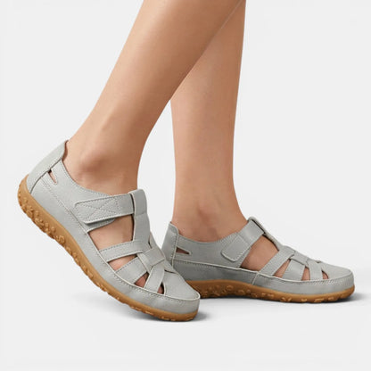 Sandalias de Mujer Respetuosas Casuales con Velcro