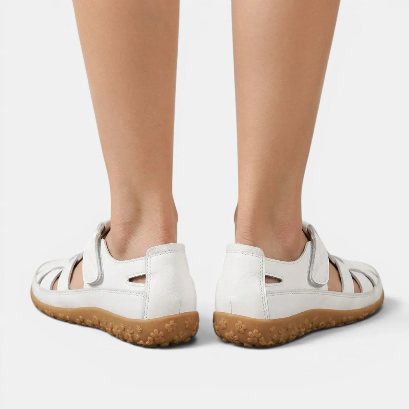 Sandalias de Mujer Respetuosas Casuales con Velcro