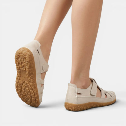 Sandalias de Mujer Respetuosas Casuales con Velcro